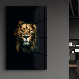 Wallity OGLS-5000 Pintura Decorativa de Vidrio Templado Multicolor 46 x 72 cm